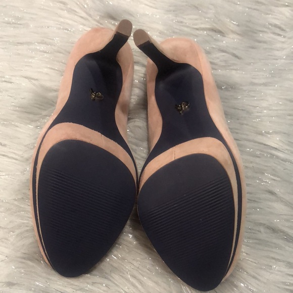 RACHEL Rachel Roy Suede Platform Studded Heels - Picture 8 of 8